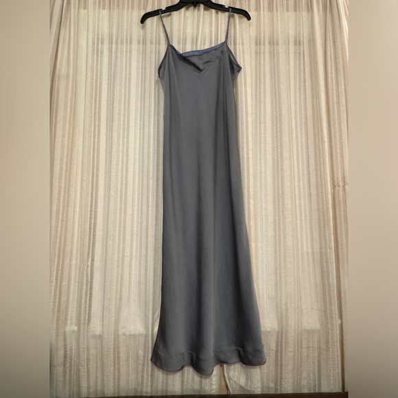 Vintage 2000 Armani Exchange Long Silk Slip Dress - Picture 6 of 10